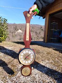 orologio  in legno a  batteria 