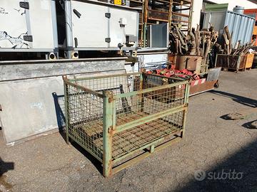 n°20 contenitori in metallo 1200 x 800 x H800 mm