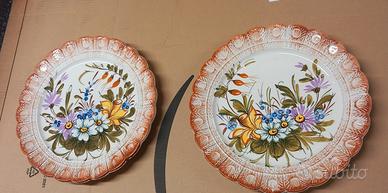 Piatti da parete ceramiche Bassano