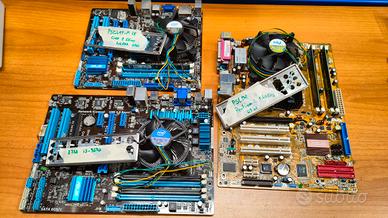 Lotto schede madri e PC vintage