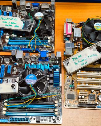 Lotto schede madri e PC vintage