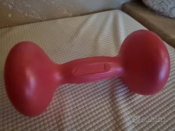 Coppia di manubri nuovi zavorrabili.