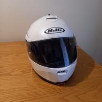 Casco moto Hjc bianco perla