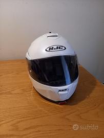Casco moto Hjc bianco perla