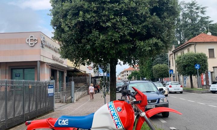 Bmw r 80 gs 1984 tag ezio righetti dakar paris pd