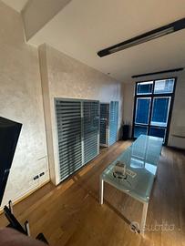 Tavoli da ufficio in cristallo (2 unità)