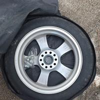 ruota di scorta, ruoti x gomme 5 bulloni 205/55 16