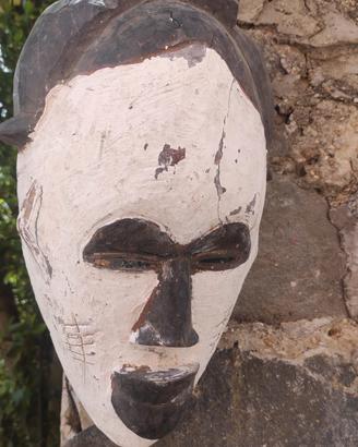 Maschera Africana Tribale in Legno – Arte Etnica 