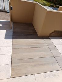 Pavimento esterno in Gres 40 x 120 effetto legno