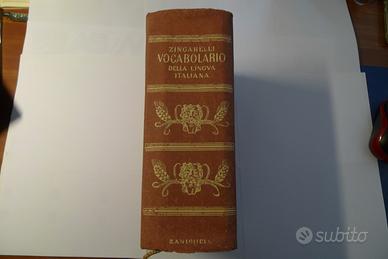 Vocabolario italiano zingarelli