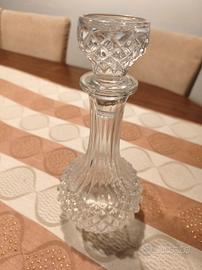 Bottiglia da liquore in cristallo 