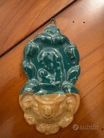 Acquasantiera in ceramica