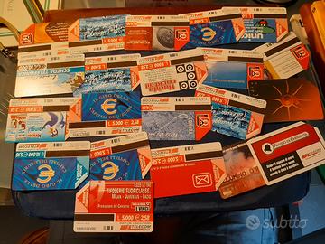 Lotto vecchie tessere telefoniche 