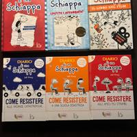 Set 6 libri della serie Diario di una schiappa