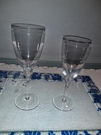 Servizio calici in cristallo livellara