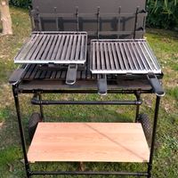 Barbecue due piastre