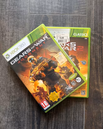 Lotto Gears of War - Xbox 360 (Judgment + Gears 2)
