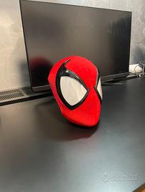 faceshell + worked lenses + fabric