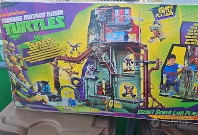 Tartarughe Ninja Mega Playset Rifugio delle Fogne