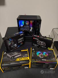 PC Gaming i7 32GB RGB + Monitor 144Hz e Sedia