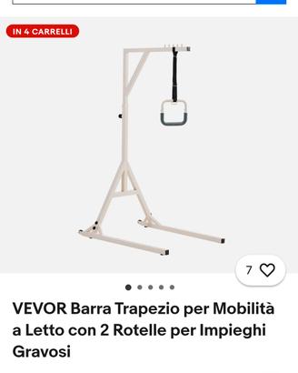 alza persona letto 