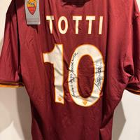 Maglia As Roma Totti 2013/2014 Firmata