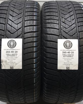 2 GOMME 265 40 20 PIRELLI A60889