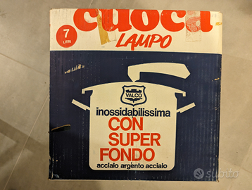 Pentola a pressione Valco Vintage NUOVA
