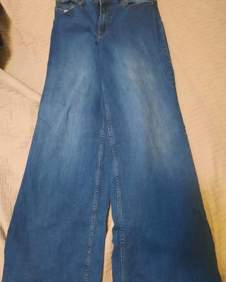 Jeans palazzo 