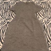 Vestito Zara grigio S/It 40/Eu 36 manica corta