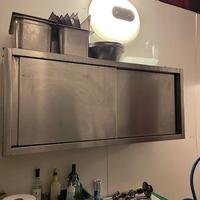 PIANO LAVORO, MOBILI,  PENSILI E CARRELLI  ACCIAO