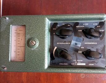 contatore Geiger RAM 63 Militare vintage - raro