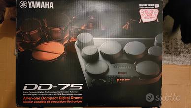 batteria elettrica Yamaha SDD-75 NUOVA MAI APERTA