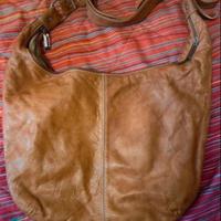 borsa a sacco vera pelle