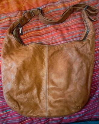 borsa a sacco vera pelle