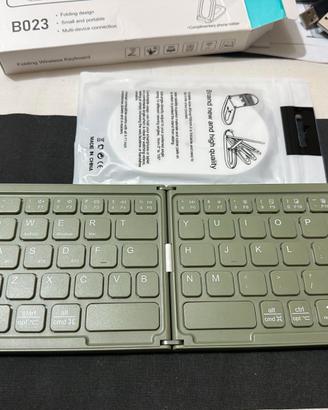 Tastiera wireless pieghevole