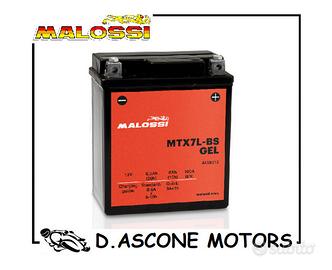 Batteria malossi gel mtx7l-bs