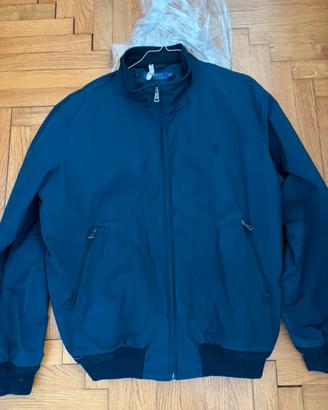 Giacca Bomber Polo Ralph Lauren Uomo XL Blu Navy