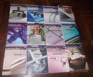 Lotto primi 12 cofanetti computer24 sole 24 ore