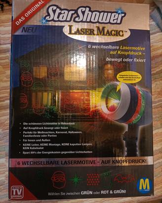 proiettore led Shower laser magic luci decorative