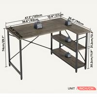 Scrivania angolare piccola 