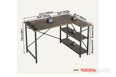 Scrivania angolare piccola 