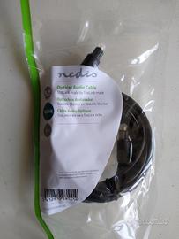 Cavo audio ottico da 2 metri nuovo