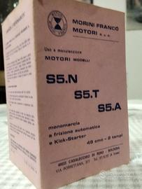 motori Franco Morini, uso e manutenzione