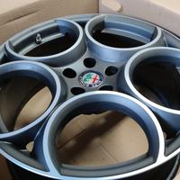 4 CERCHI IN LEGA ALFAROMEO STELVIO 19" COD.A1076
