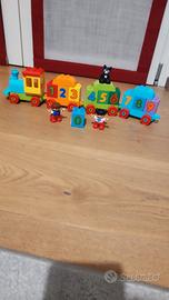 lego treno dei numeri 