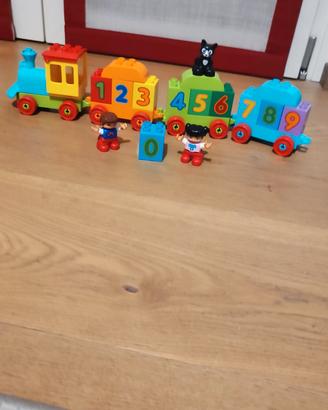 lego treno dei numeri 