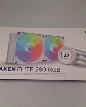 NZXT Kraken Elite 280 RGB (Bianco) - Come nuovo