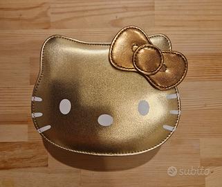 Pochette Hello Kitty dorata