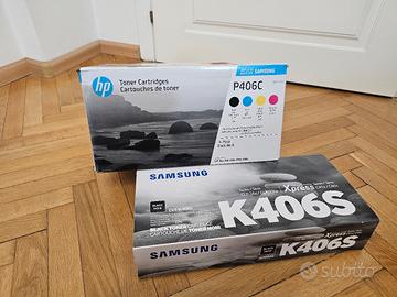 Toner originali Samsung –  P406C e K406S (5 pezzi)